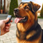 Clicker training an adult dog for housebreaking outside