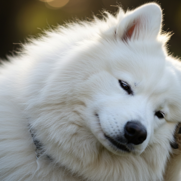 Dog scratching ear due to food allergy symptoms