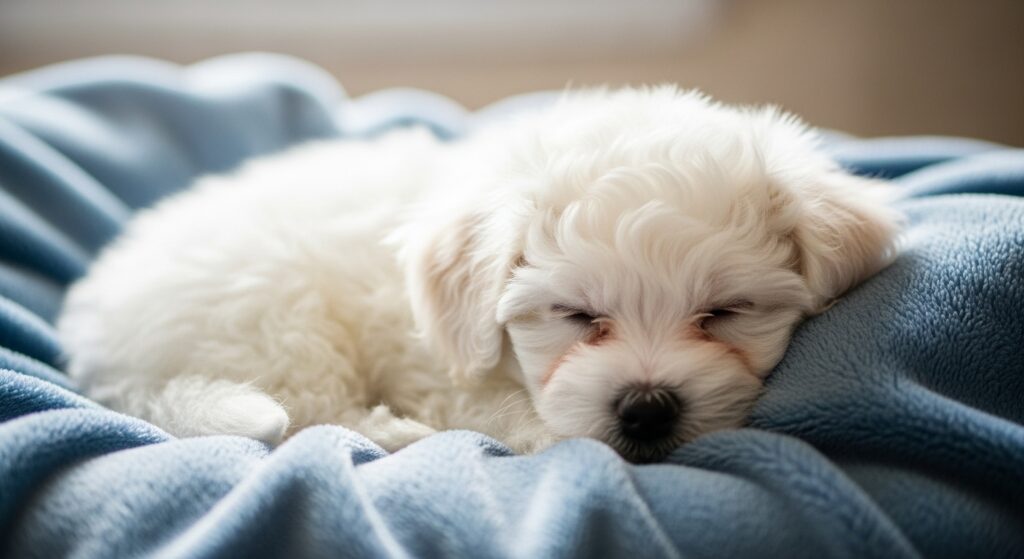 Adorable Small Breed Puppy at Home