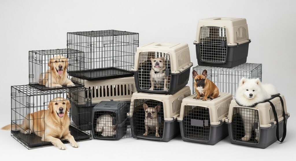 Crate Types and Sizes for Different Dog Breeds
