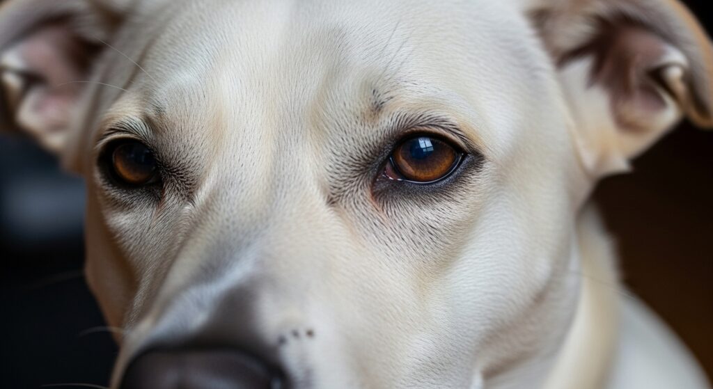 Dog With Watery, Red Eyes