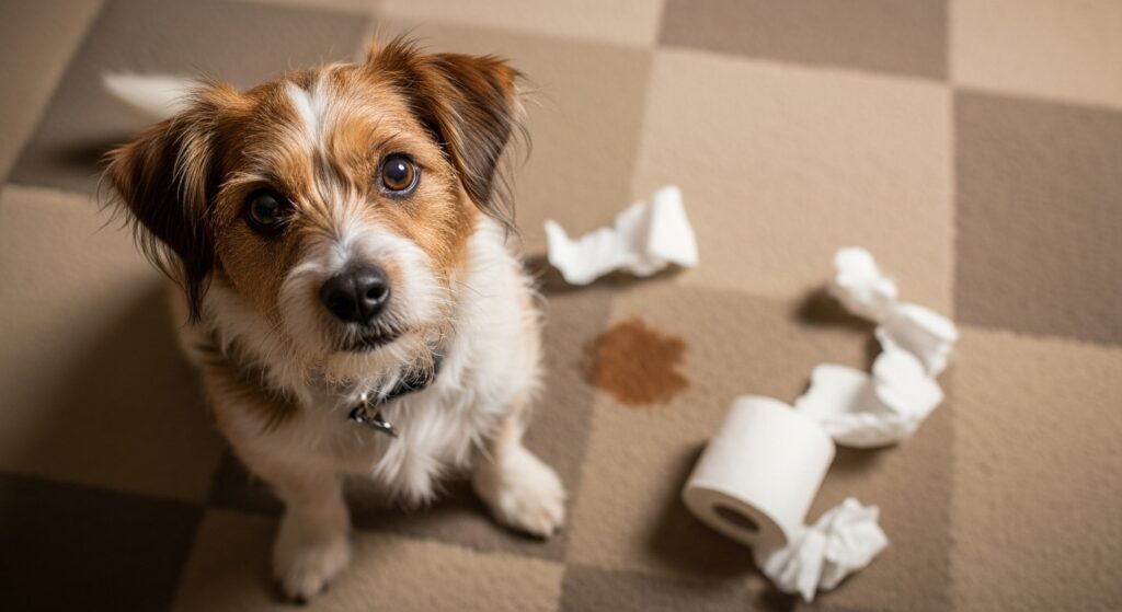 Dog Accident on Carpet