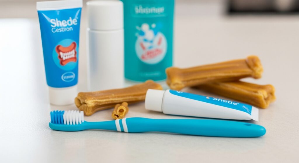 Dog Toothbrush and Dental Chews