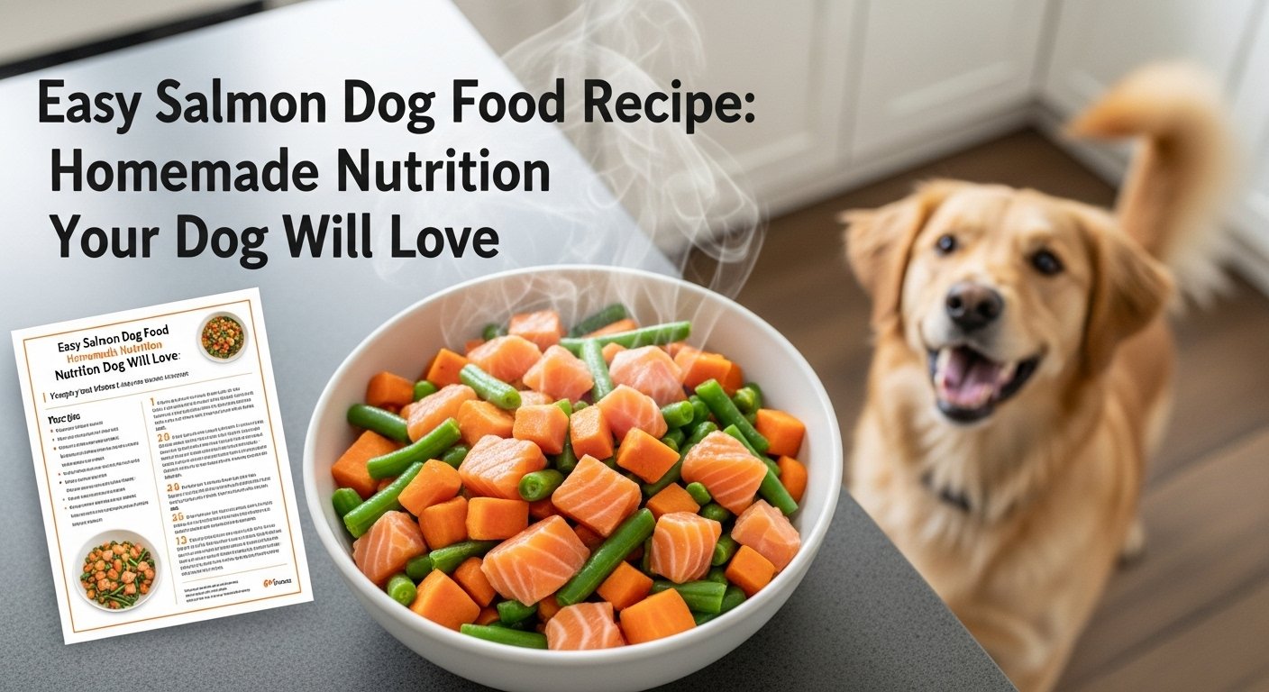 View of Easy Salmon Dog Food Recipe: Homemade Nutrition Your Dog Will Love - My ...